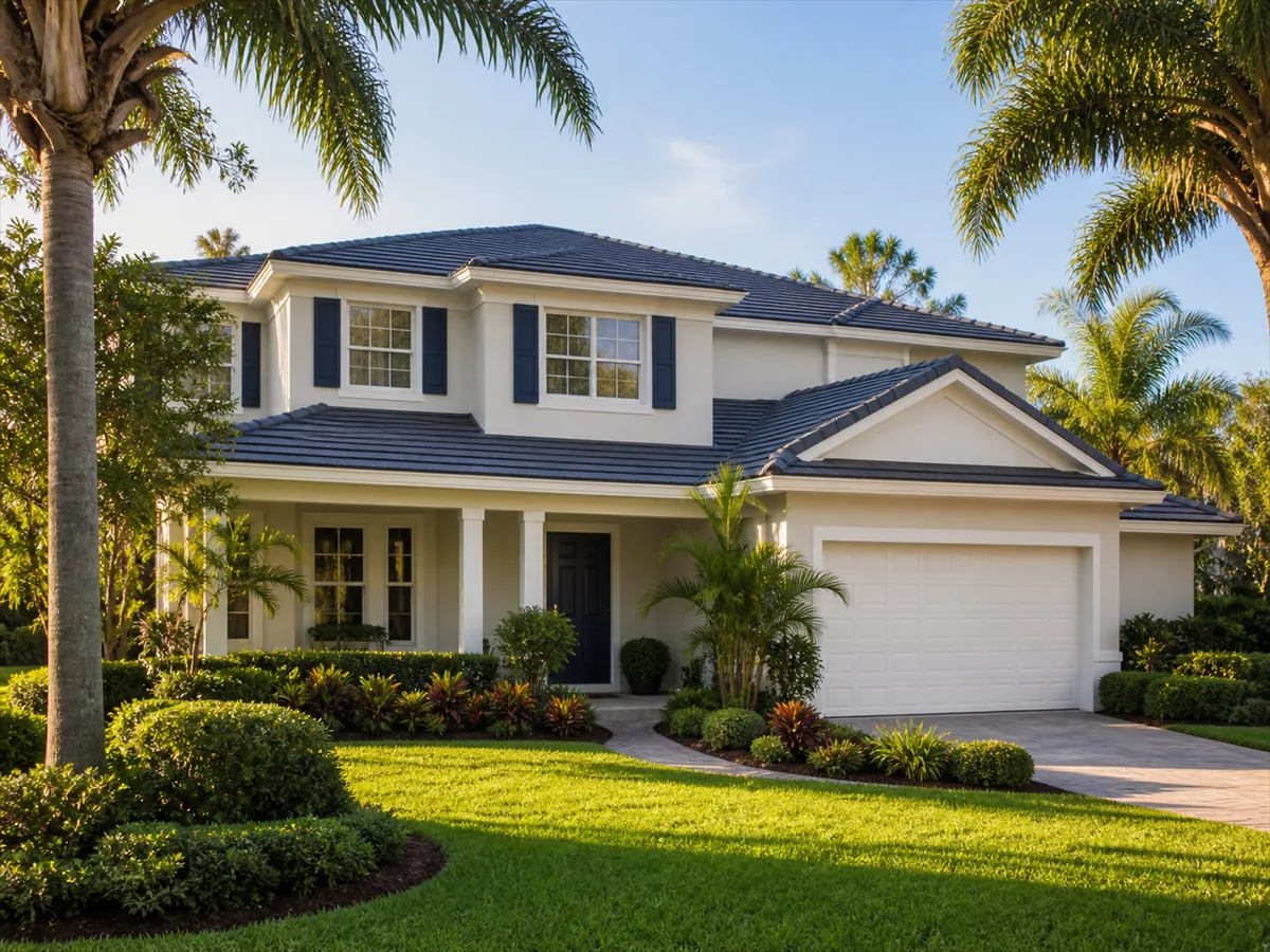 Couple reviewing a home purchase