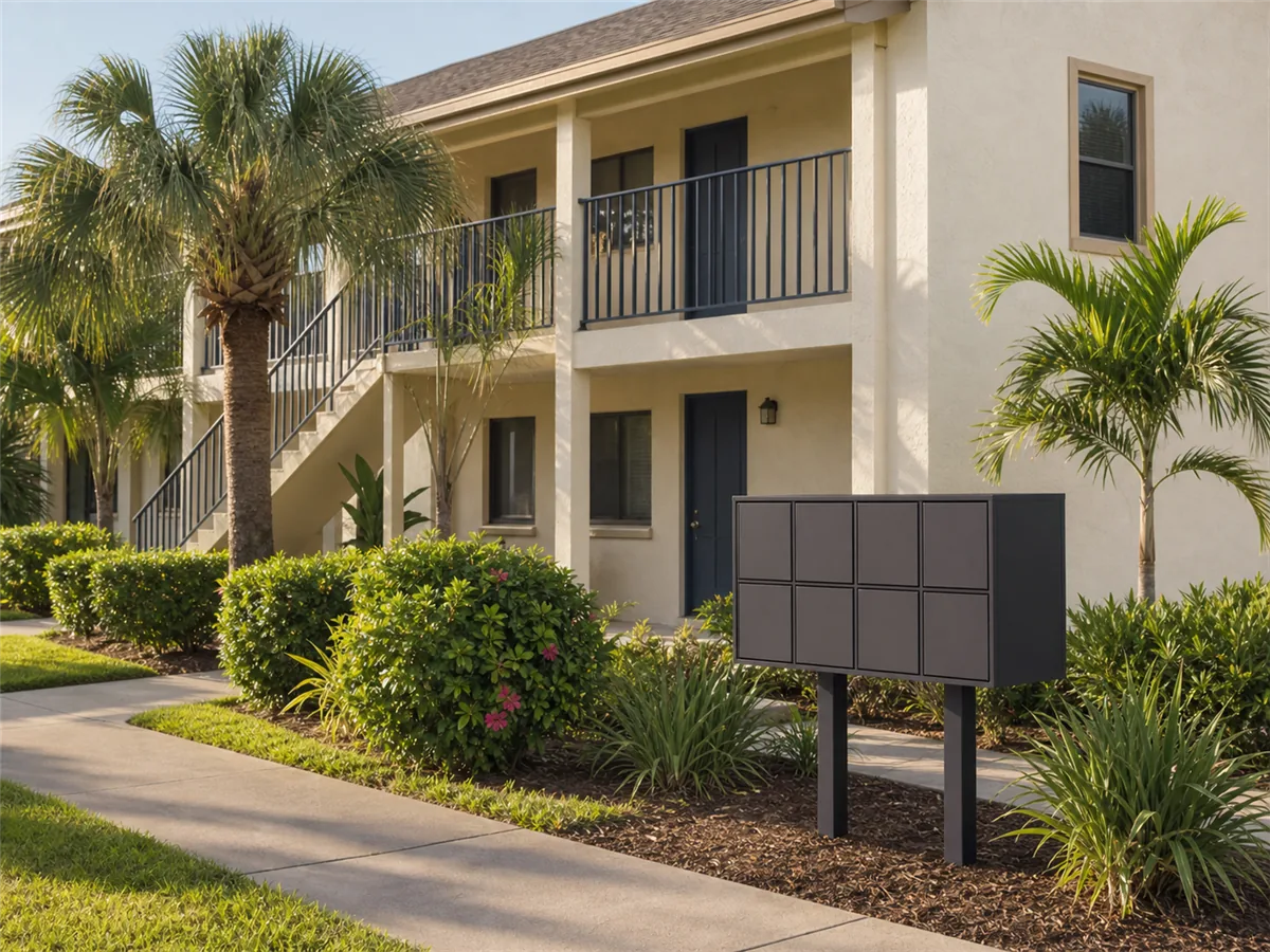 Small multifamily apartment building